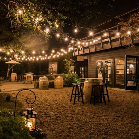 Searching for a wedding or event venue? Dreamy JM Cellars in Woodinville is one of our favorites! ✨   Not pictured: a fire pit! And lots of wine.  Photo: DIWAS Photography  Event: Wedding Network Seattle  #jmcellars #woodinville #eventvenue Restaurant Fire Pit, Wine Garden Ideas, Fire Pit Restaurant, Outdoor Business Ideas, Beer Garden Design, Beer Garden Ideas, Jm Cellars, Beer Event, Backyard Restaurant