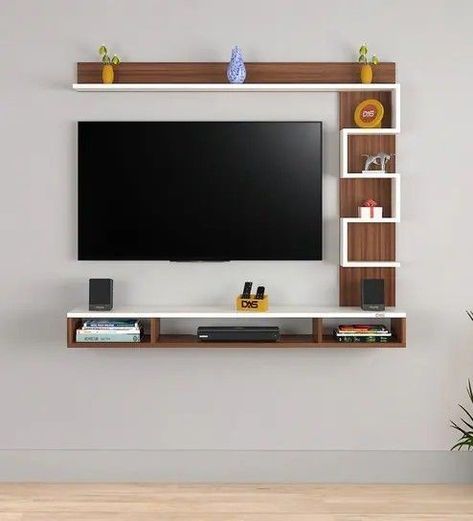 Small Bedroom Tv Wall, Simple Tv Unit Design, Small Room Setup, Tv Unit Bedroom, Lcd Panel Design, Dining Room Design Luxury, Modern Tv Unit Designs, Sofa Design Wood, Tv Unit Furniture Design