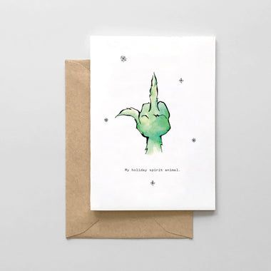 Grinch Christmas Cards, Funny Christmas Cards Diy, Hand Drawn Christmas Cards, Pet Holiday Cards, Funny Xmas Cards, Painted Christmas Cards, Cute Christmas Cards, Funny Christmas Card, Christmas Card Art