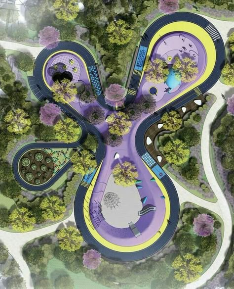 Plan Concept Architecture, Landscape Architecture Plan, Tato Minimal, Landscape Design Drawings, Urban Design Plan, Urban Landscape Design, Play Ground, Landscape Design Plans, Playground Design