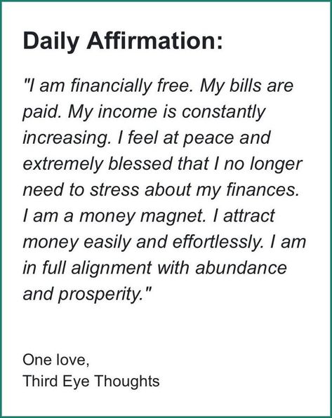 I Am Financially Free, Birth Affirmations, Appreciate What You Have, Chakra Affirmations, Wealth Dna Code, Financially Free, Wealth Dna, Energy Healing Spirituality, Gratitude Affirmations