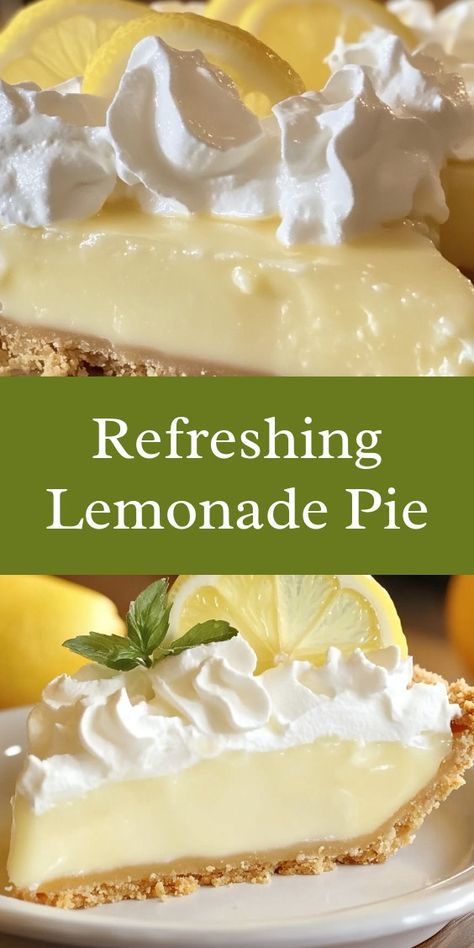 As I mixed the zesty lemonade pie, laughter filled the kitchen. My partner danced to our favorite song, while the kids stirred in excitement. It was a warm Saturday, our family tradition, creating sweet memories together, savoring every delicious moment. Best Lemon Pie Recipe, 3 Ingredient Cheesecake, Lemon Pies, 2 Ingredient Fudge, Carrot Cake With Pineapple, Zucchini Patties, Lemonade Pie, Lemon Pie Recipe, Zesty Sauce