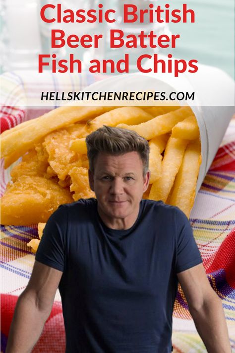 Fish And Chips Batter, Beer Battered Fish And Chips, English Fish And Chips, Battered Fish And Chips, Beer Batter Fish, Beer Battered Fish Recipes, Fish And Chips Recipe, British Fish And Chips, Traditional Fish And Chips