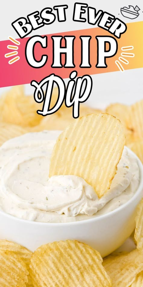 Best Potato Chip Dip, Simple Chip Dip, Homemade Chip Dip, Potato Chip Dip, Chip Dip Recipe, Easy Chip Dip, Best Chip Dip, Homemade Horseradish, Dip For Potato Chips