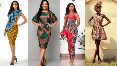 Ankara Styles For Slim Tall Ladies, Ankara Dress Styles For Slim Ladies, Ankara Styles For Slim Ladies, Styles For Slim Ladies, Simple Ankara Gowns, Trending Ankara Styles, African Dress Designs, Ankara Design, Ankara Dress Designs