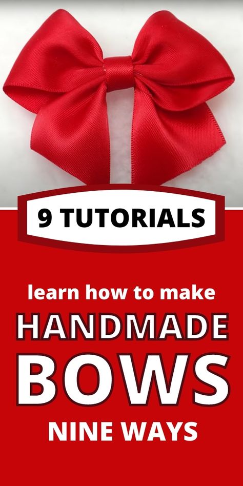 How To Make A Bow With Mesh Ribbon, Make Bows For Wreaths, Card Diy Ideas, Christmas Card Diy, Diy Gift Bow, Bows For Wreaths, Ribbon Bow Tutorial, Bow Making Tutorials, Bow Inspiration