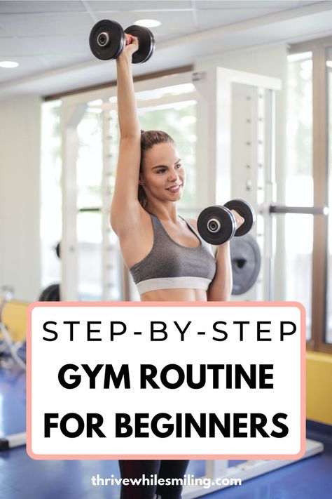 Gym Routine For Beginners, Simple Full Body Workout, Beginners Gym Workout Plan, Basic Gym Workout, Fitness Exercises At Home, Excercise Routine, Yoga For Flat Belly, Beginner Full Body Workout, Training For Runners