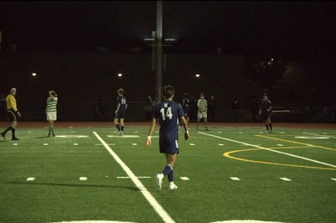 Male Soccer Aesthetic, Edgar Playing Soccer, Street Soccer Aesthetic, Highschool Soccer Aesthetic, Boy Playing Football, Playing Soccer, Soccer Inspiration, Soccer Uniforms, Fake Acc