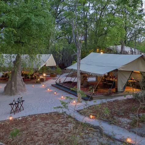 Private Campsite, Camping Cafe, Unique Glamping, Lodge Aesthetic, Resort Design Plan, Forest Cafe, Camping Planning, Safari Camp, Tent Living