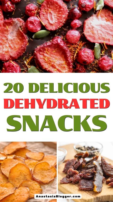 Uncover a variety of nutritious dehydrator recipes with this collection of 20 ideas. Delve into the world of food dehydration and find inspiration for creating delicious snacks using fruits and vegetables. Whether you're a seasoned dehydrating enthusiast or a beginner looking to try something new, these recipes offer a range of options to satisfy your cravings. From sweet fruit leathers to savory veggie chips, there's something for everyone to enjoy. Keto Beef Jerky Recipe, Dehydrator Snacks, Veggies Snacks, Dehydrator Recipes Fruit, Best Food Dehydrator, Dehydrating Food Storage, Fruit Leather Recipe, Food Dehydration, Snacks Under 100 Calories