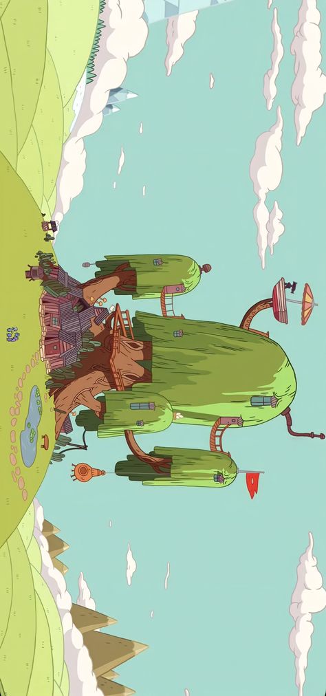 Adventure Time Treehouse Wallpaper, Adventure Time Tree House Wallpaper, Adventure Time Landscape Wallpaper, Adventure Time Background Wallpapers, Adventure Time Mural, Adventure Time Pc Wallpaper, Adventure Time Stills, Adventure Time Scenery, Adventure Time Wallpaper Desktop