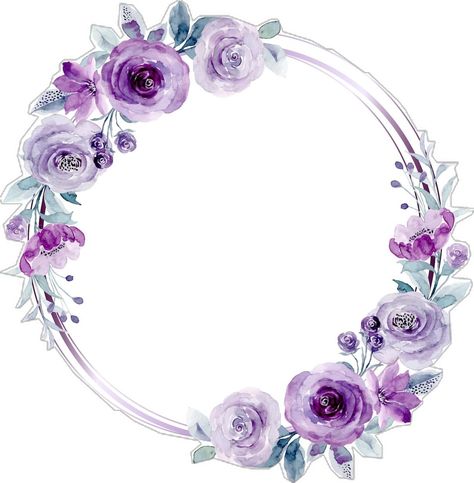 Purple Frames, Purple Rose Flower, Purple Flower Background, Purple Flowers Garden, Cat Cake Topper, Decent Wallpapers, Lilac Background, Baby Photo Frames, Floral Cards Design