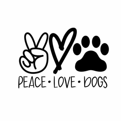 Peace Love Dogs, Dog Died, Car Freshies, Projets Cricut, Image Svg, Dog Crafts, Cricut Craft Room, Dog Signs, Cricut Projects Vinyl