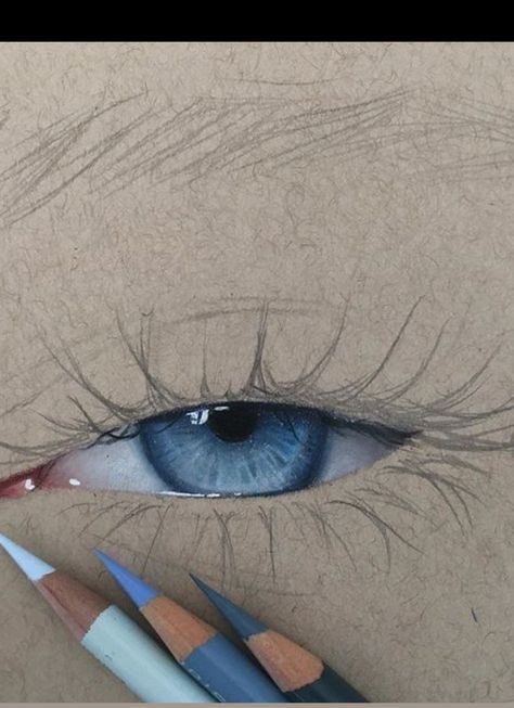 Drawing Of An Eye, Realistic Eye Drawing, Color Drawing Art, Sketching Techniques, Cool Pencil Drawings, Art Drawings Sketches Creative, Color Pencil Art, Realistic Art, Art Inspiration Painting