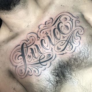 Lettering Tattoo Design, Lettering Chicano, Jose Ramirez, Lettering Tattoos, Tattoo Lettering Design, Writing Fonts, Lettering Tattoo, Batman Art, Name Tattoos