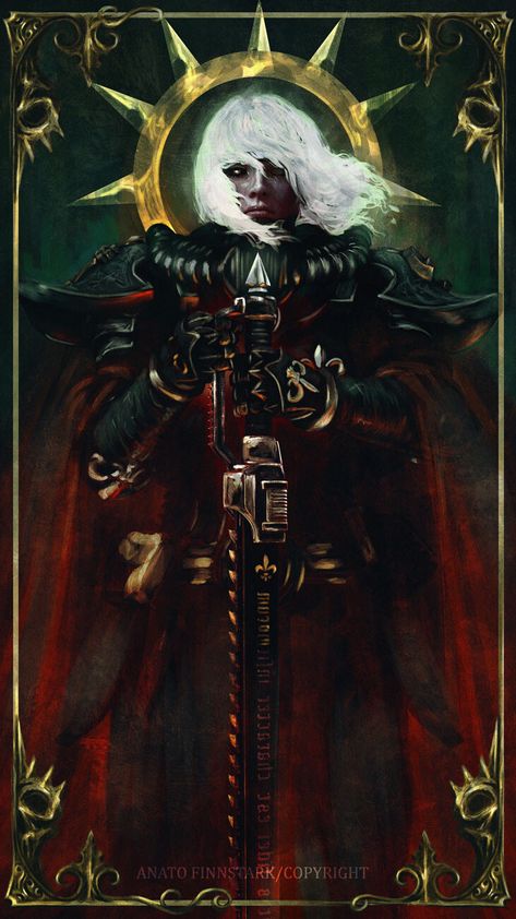 Adeptus Sororitas, Sister Of Battle, 40k Sisters Of Battle, Castlevania Wallpaper, Adepta Sororitas, Sisters Of Battle, Dark Heresy, Warhammer 40k Art, 40k Art