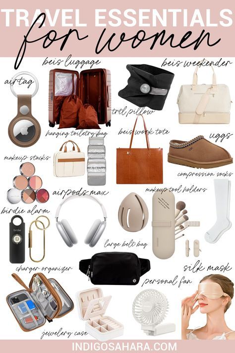 Overnight Trip Packing List, Backpack Outfits, Womens Travel Bag, Business Trip Packing List, Business Trip Packing, Amazon Travel Essentials, Outfit Ideas Travel, Travel Packing Essentials, International Travel Essentials