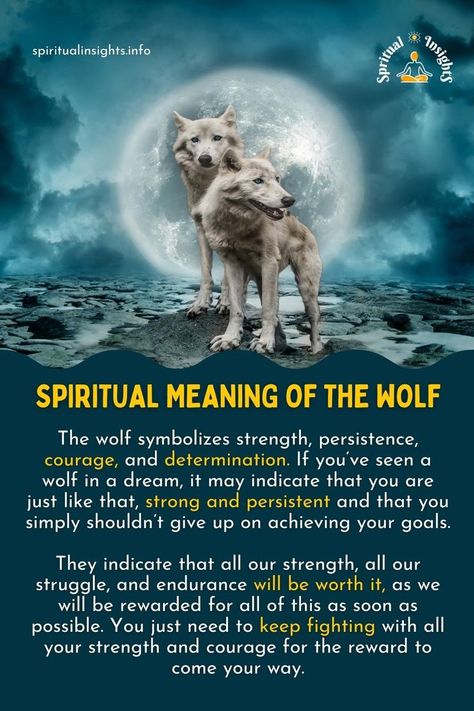 Spiritual Meaning of the Wolf – The Secret Message They Have for You Spirit Animal Quotes, Wolf Meaning, Wolf Symbolism, Tiger Spirit Animal, Find Your Spirit Animal, Spirit Animal Meaning, Memories Ideas, 10 Tattoo, Animal Meanings