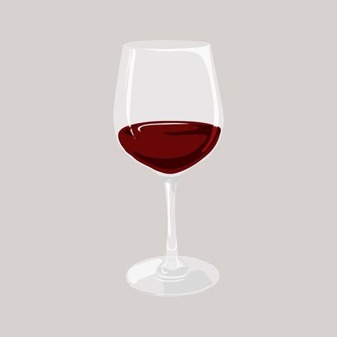 Red wine glass, drink illustration design psd | premium image by rawpixel.com / Sasi Glass Of Wine Illustration, Wine Illustration, Drink Illustration, Glass Drink, Discord Channels, Glass Bar, Creative Studio, Red Wine, Wine Glass