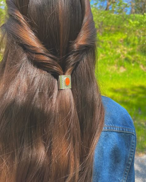 Hair cuffs coming soon… #sterlingsilverjewelry #sterlingsilver #squidsjewelry #hairaccessories Braid Cuffs Hair Jewelry, Hair Cuff, Braid Cuffs, Hair Cuffs, Fantasy Hair, Long Brown Hair, Auburn Hair, Hair Rings, Dye My Hair