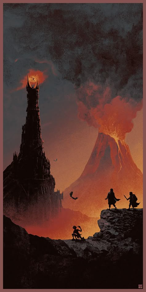 The Lord of the Rings: The Return of the King by Matt Ferguson - Home of the Alternative Movie Poster -AMP-