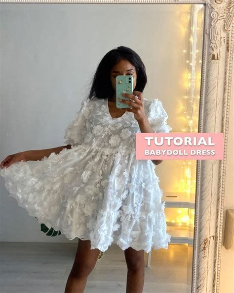 Women Dress Sewing Pattern, Cute Home Dress, How To Make A Babydoll Dress, How To Install A Zipper In A Dress, Sewing Babydoll Dress, Cute Dresses To Sew, How To Make Dresses Diy, Cute Dress Sewing Patterns, Dress Sewing Tutorials Videos