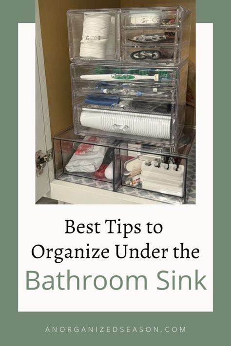 How To Organize Under Bathroom Sink, Bathroom Cupboard Organization, Organize Under Bathroom Sink, Under Bathroom Sink Storage, Organization For Bathroom, Sink Organization Bathroom, Bathroom Under Sink Organization, Sink Cupboard, Organizing Thoughts