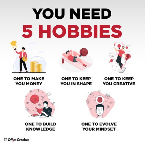 You Should Have 5 Hobbies, How To Be A Good Human Being, Hobbies To Keep You Creative, Hobbies To Grow Your Mindset, How To Be Knowledgeable, Hobbies That Keep You In Shape, Hobbies To Build Knowledge, How To Have A Healthy Mindset, How Many Hobbies Should You Have