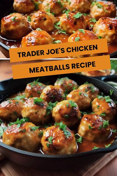 Trader Joe’s Chicken Meatballs Recipe – Hungarian Chef Trader Joe Meatball Recipes, Trader Joe’s Meatballs, Trader Joes Meatball Recipes, Trader Joe’s Chicken Meatball Recipe, Trader Joes Chicken Meatball Recipe, Trader Joe’s Chicken Meatballs, Party Food Meatballs, Chicken Meatballs Recipe, Chicken Stock Recipe