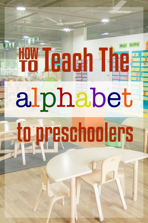 Best Way To Teach Alphabet Preschool, What Letters To Teach First Preschool, How To Teach The Letter A, How To Teach Abc Preschool, Things To Teach Preschoolers, How To Teach Letters To Preschoolers, Alphabet Science Activities Preschool, How To Teach Preschoolers Letters, How To Teach Abc To Toddler