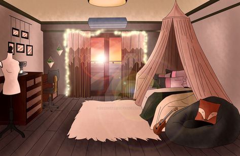 After School Naps, Bnha Dorm Room Ideas, Tailor Clothes, Dorm Room Layouts, Many Pillows, Anime House, Dorm Design, Dorm Room Designs, Dr House