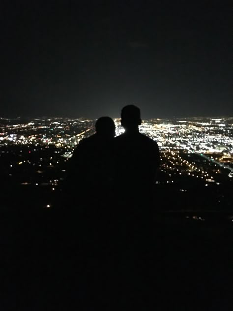 Couple Sitting On Roof At Night, Couple On Balcony Night, Rooftop Aesthetic Night Couple, Couple Outside Night, Couple Looking At Stars, Late Night Couple Aesthetic, Night Couple Aesthetic, Joshua Core, What Happens After Midnight