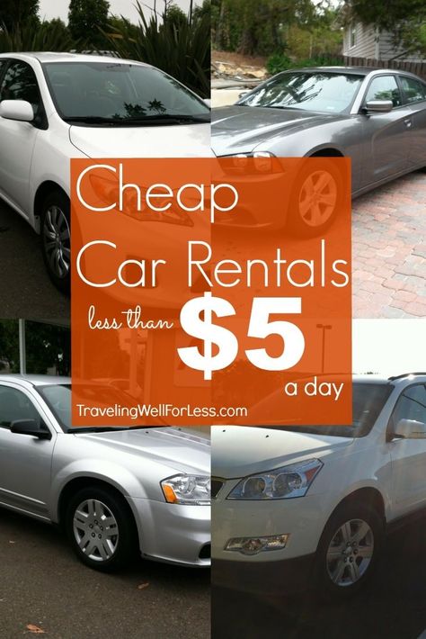 Twice a year you can score cheap car rentals for less than $5 a day. Click through the post to learn more. | travel deals | travel hacks | TravelingWellForLess.com Date Places, Frugal Travel, Places To Rent, Car Rental Company, Custom Cafe Racer, Car Rentals, Cheap Car, Wood Dresser, Best Tattoos