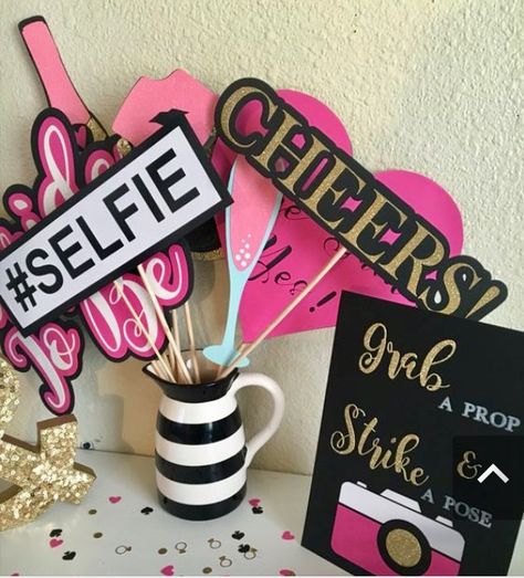 Kate Spade Bridal Shower, Kate Spade Bridal, Awesome Bachelorette Party, Quinceanera Decorations, Photo Booth Prop, Bridal Shower Photos, Photos Booth, Diy Photo Booth, בר מצווה