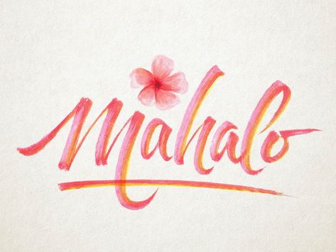 Mahalo - Inktober Global Community, Portal, Pink