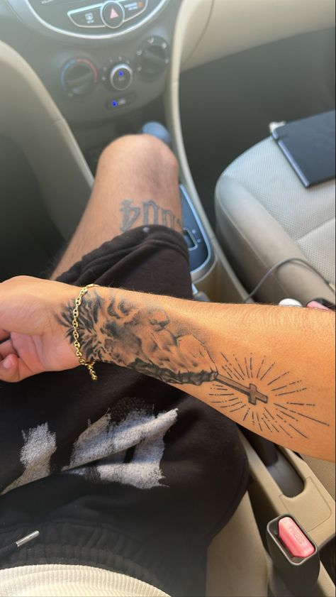 Blitz Tattoo, Stars Can't Shine Without Darkness, Arm Tattoos For Guys Forearm, Tattoo Ideas Males, Forearm Tattoo Quotes, Half Sleeve Tattoos Forearm, Bible Tattoos, Quarter Sleeve Tattoos, Tattoo Quote