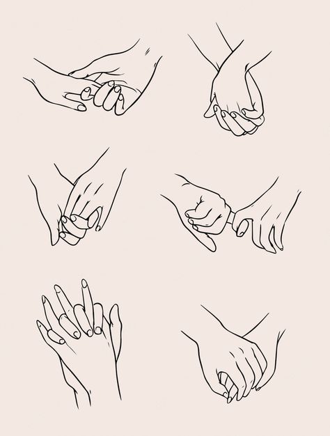 Hand Holding Tattoo, Mains Couple, Couples Holding Hands, Tattoo Main, Holding Hands Drawing, People Holding Hands, Girls Holding Hands, Hands Drawing, Futurisme Retro