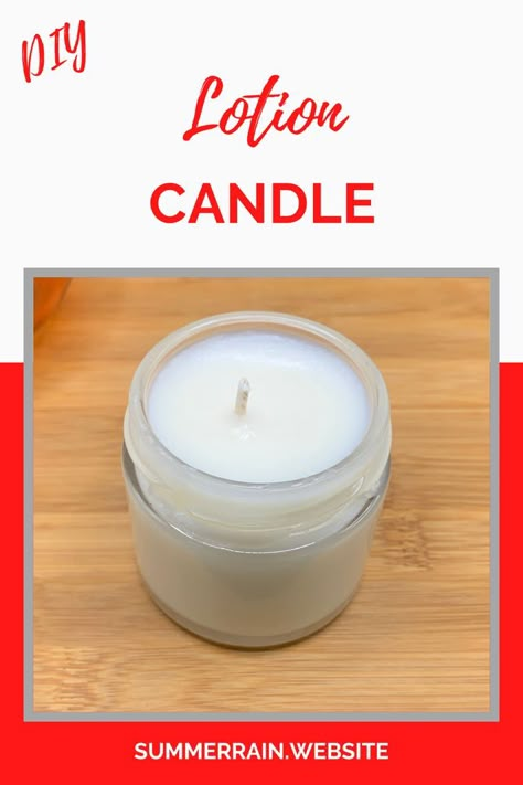 Lotion Candle Recipe, Massage Oil Candle Diy, Diy Massage Candle, Massage Candle Recipe, Candle Recipe, Homemade Candle Recipes, Diy Massage Oil, Lotion Candle, Diy Lotions