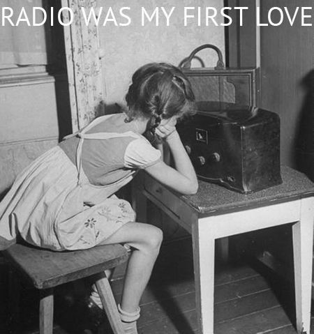 radio was my first love Vintage Space Poster, Old Radio, German Girls, Old Time Radio, Retro Radio, German Girl, Antique Radio, Jukeboxes, Old Radios