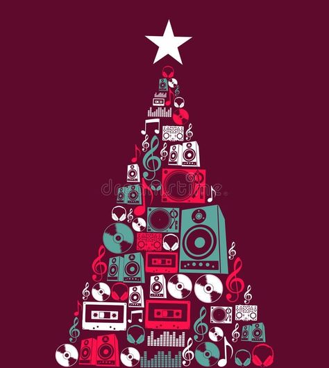 New Year Diy Crafts, Happy New Year Diy, Rock N Roll Christmas, Volunteer Christmas, Christmas Music Songs, Image Tattoo, Christmas Parade Floats, Music Tree, Coffee Doodle