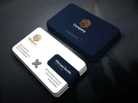 Company Visiting Cards Design, Premium Visiting Card Design, Premium Visiting Card, Corporate Card Design, Visiting Card Design Ideas, Visiting Card Ideas Creative, Service Card Design, Professional Business Card Design Ideas, Business Visiting Card