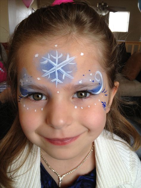 Kinderschminken Eisprinzessin Frozen Face Paint, Kid Makeup, Princess Face Painting, Elsa Face, Kids Face Painting, Christmas Face Painting, Frozen Face, Girl Face Painting, Princess Face