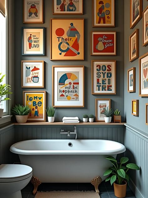 Eclectic bathroom ideas