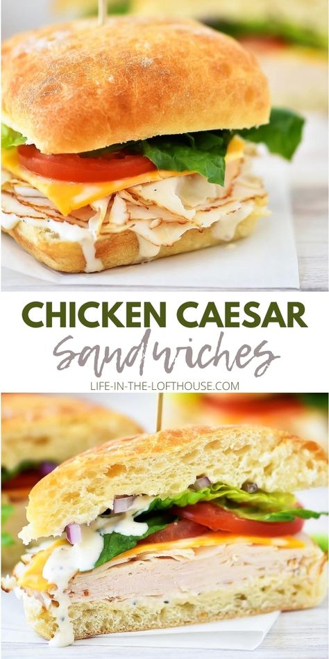 Sandwich With Ciabatta Bread, Easy To Go Sandwiches, Ciabatta Roll Sandwiches, Healthy Cold Sandwich Recipes For Lunch, Work Meeting Lunch Ideas, Ciabatta Rolls Recipe Sandwiches, Deli Sandwich Recipes Cold, Sandwich Ideas For Lunch Cold, Sandwiches For A Picnic