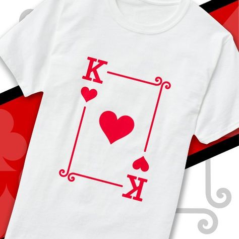 $23.00 | King Hearts Card Costume Playing Cards King Hearts #king, hearts, playing card design, king of hearts, poker, costume, halloween, matching, group, winning hand Poker Costume, Playing Card Costume, Card Costume, Playing Card Design, Hearts Card, Halloween Matching, Playing Cards Design, Halloween Clothing, King Of Hearts