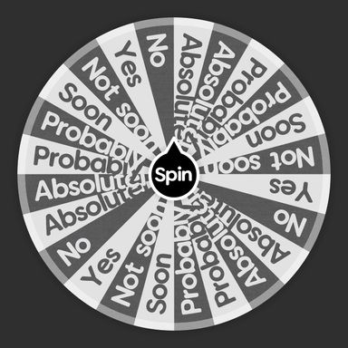 Yes or No wheel❤️ Silly Websites, Spinning Wheel Game, Wheels Drawing, Aesthetic Generator, Oc Creation, Fun Sleepover Games, Spin Wheel, Crafts To Do When Your Bored, Bored Jar