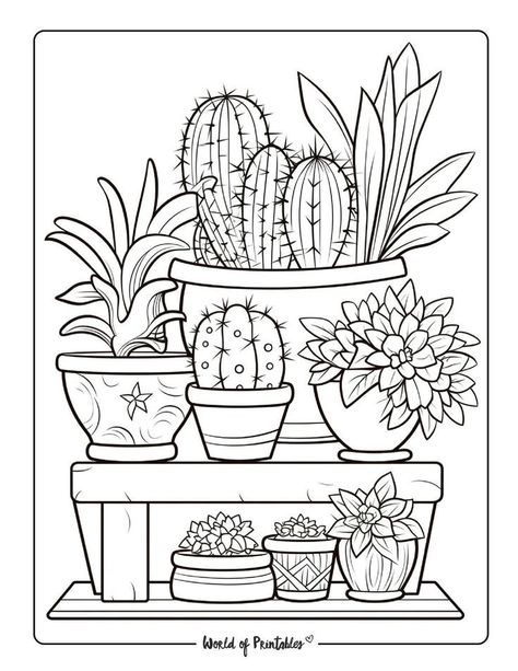 Free Adult Coloring Printables, Garden Coloring, Garden Coloring Pages, Adult Colouring Printables, Detailed Coloring Pages, Free Adult Coloring Pages, Printable Adult Coloring Pages, Unicorn Coloring Pages, Easy Coloring Pages