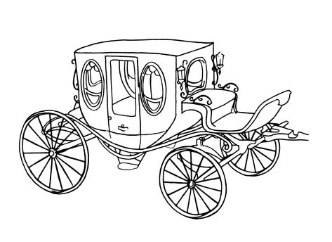 Carriage Drawing, Horse Carriage Drawing, Nail Competition, Ride Drawing, Horse Wagon, Coloring Drawing, Horse Drawn Carriage, Horse And Buggy, Horse Carriage