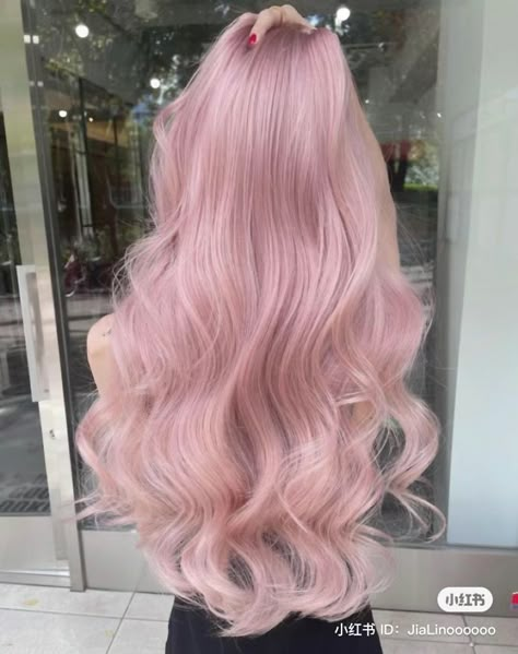 Baby Pink Hair, Light Purple Hair, Light Pink Hair, Pink Blonde Hair, Korean Hair Color, Fairy Hair, Pretty Hair Color, Hair Stylies, Hair Color Pink