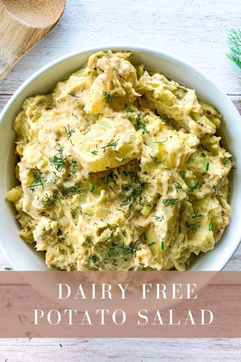 Gluten Free Potato Salad, Dairy Free Potato Salad, Light Salads, Gluten Free Recipes Side Dishes, Refreshing Summer Recipes, Dairy Free Salads, Best Paleo Recipes, Chilled Desserts, Gluten Free Sides